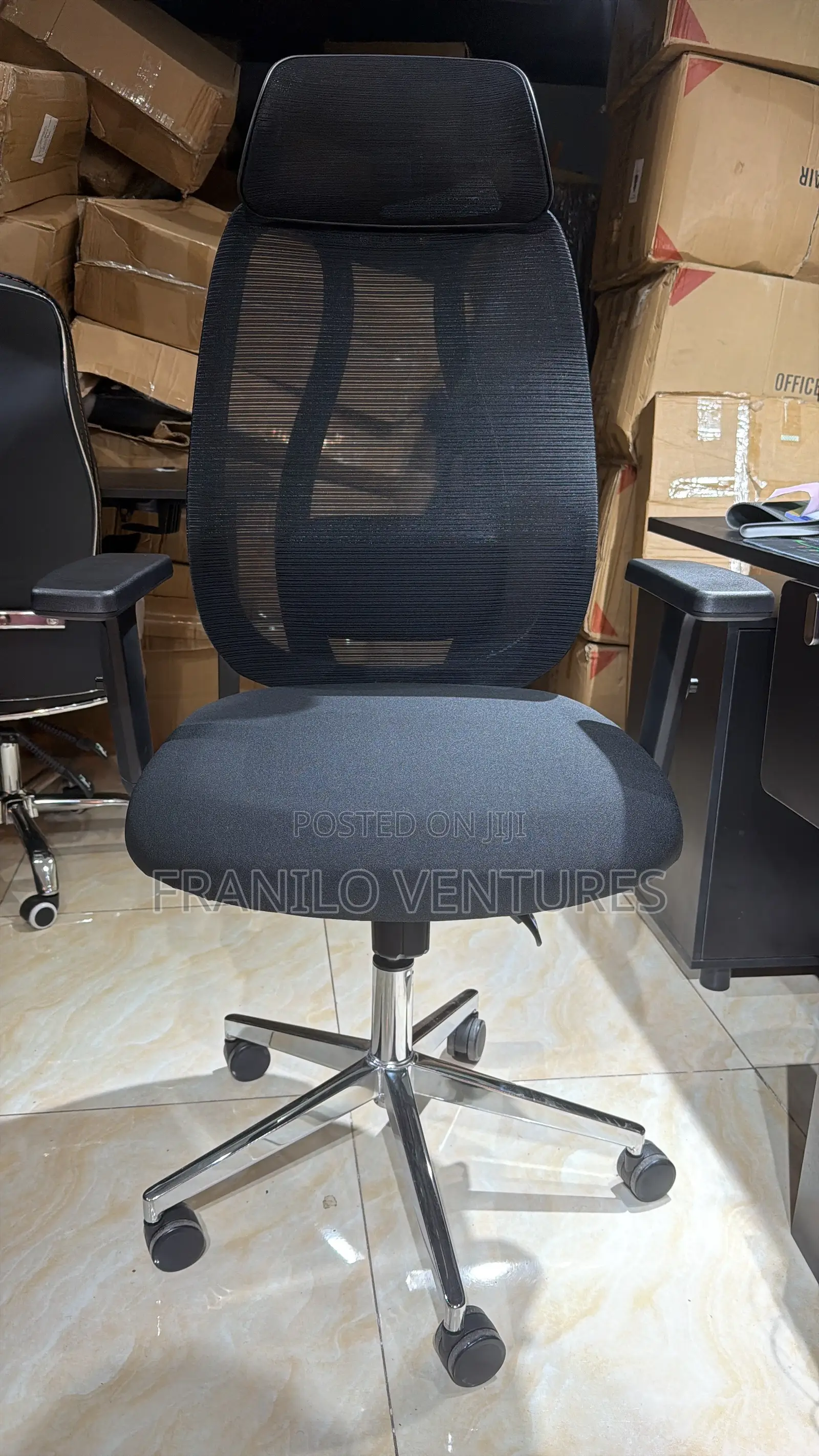 Ergonomic Mesh Office Chair With Lumbar Adjustment
