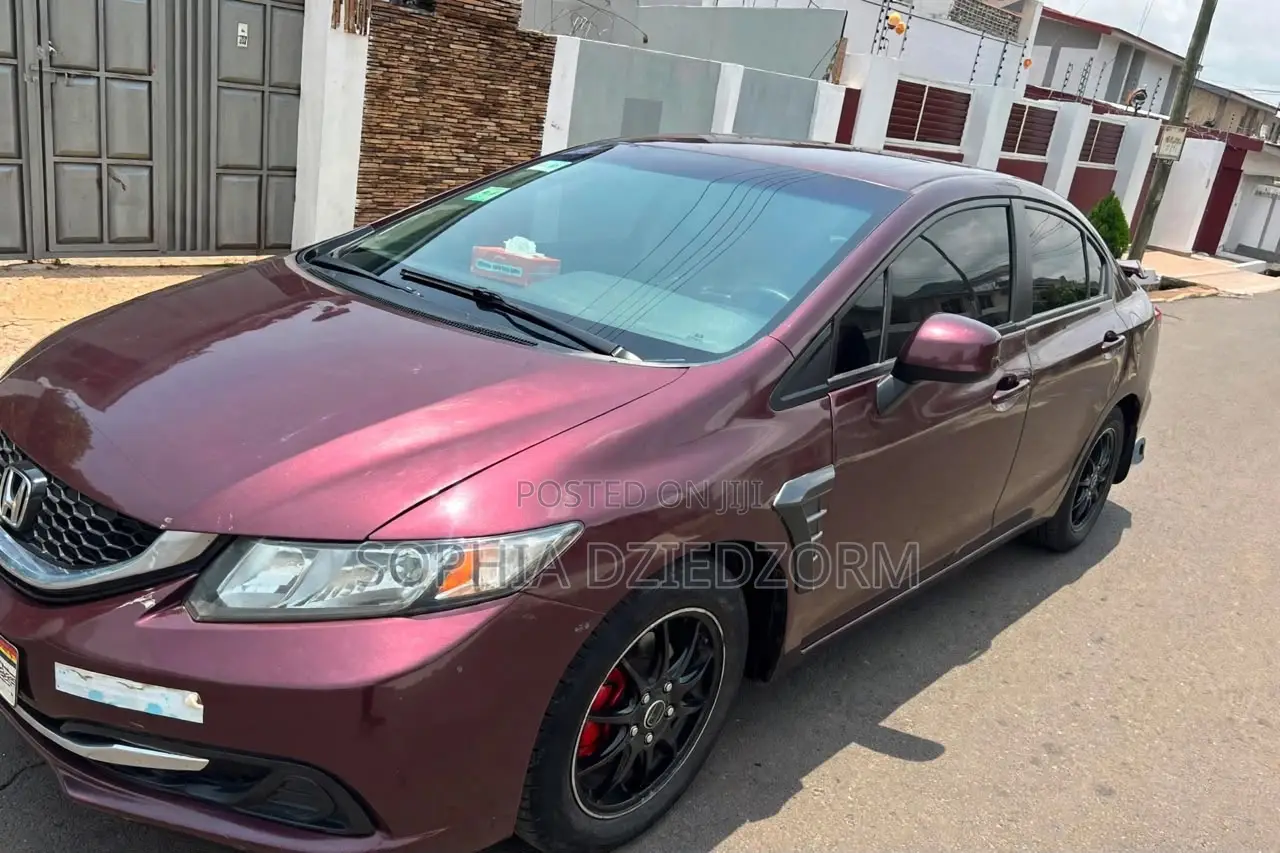 Honda Civic 2015 Burgundy