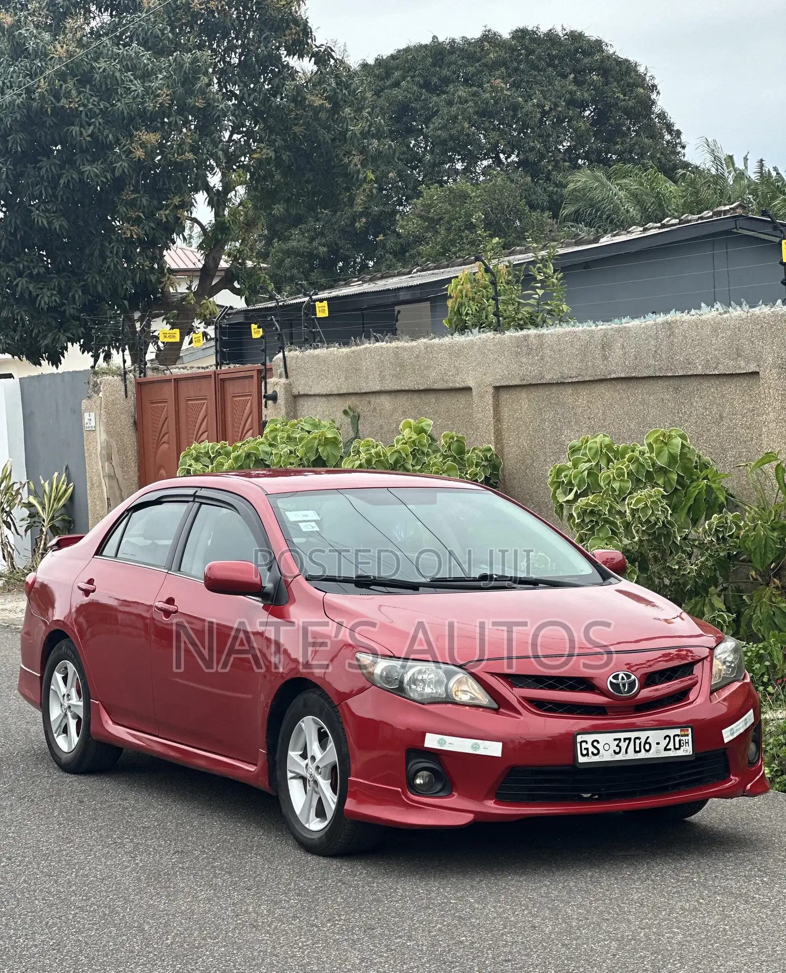 Toyota Corolla S 4dr Sedan (1.8L 4cyl 4A) 2013 Red