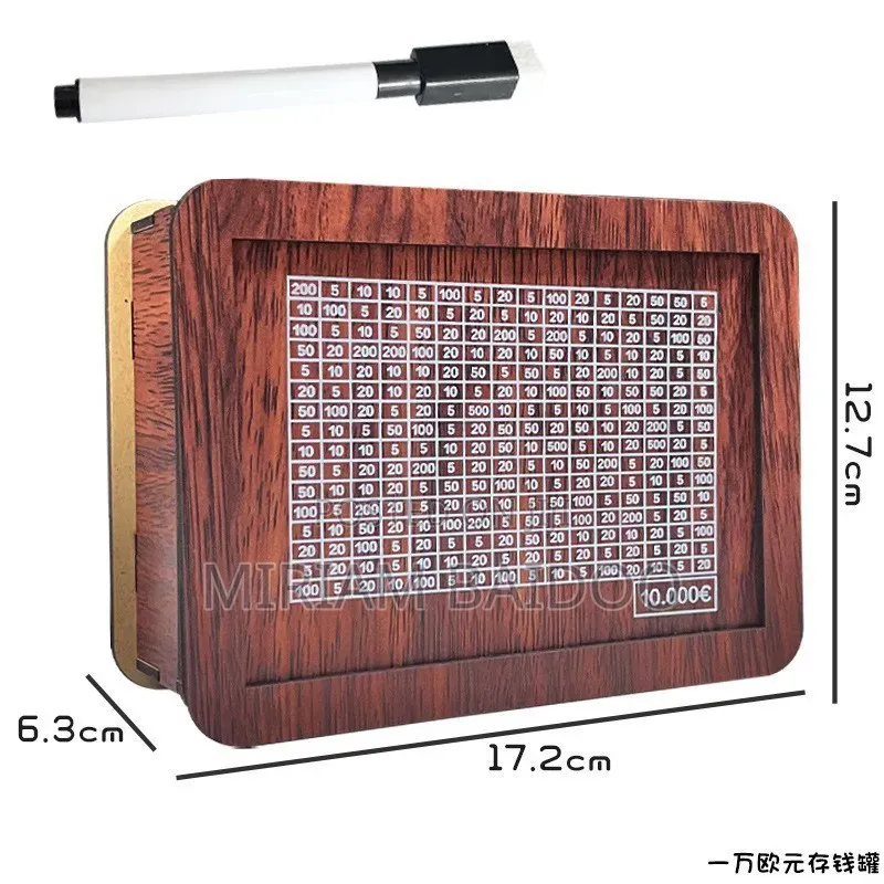 Wooden Money Box
