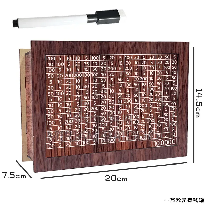 Wooden Money Box