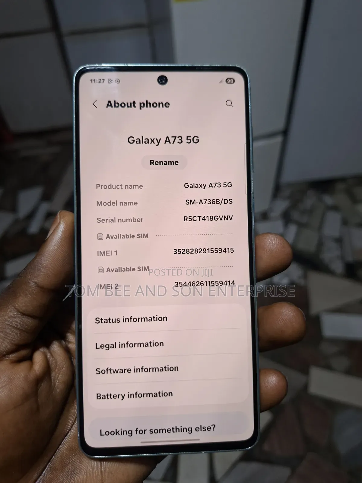 Samsung Galaxy A73 5G 128 GB Green