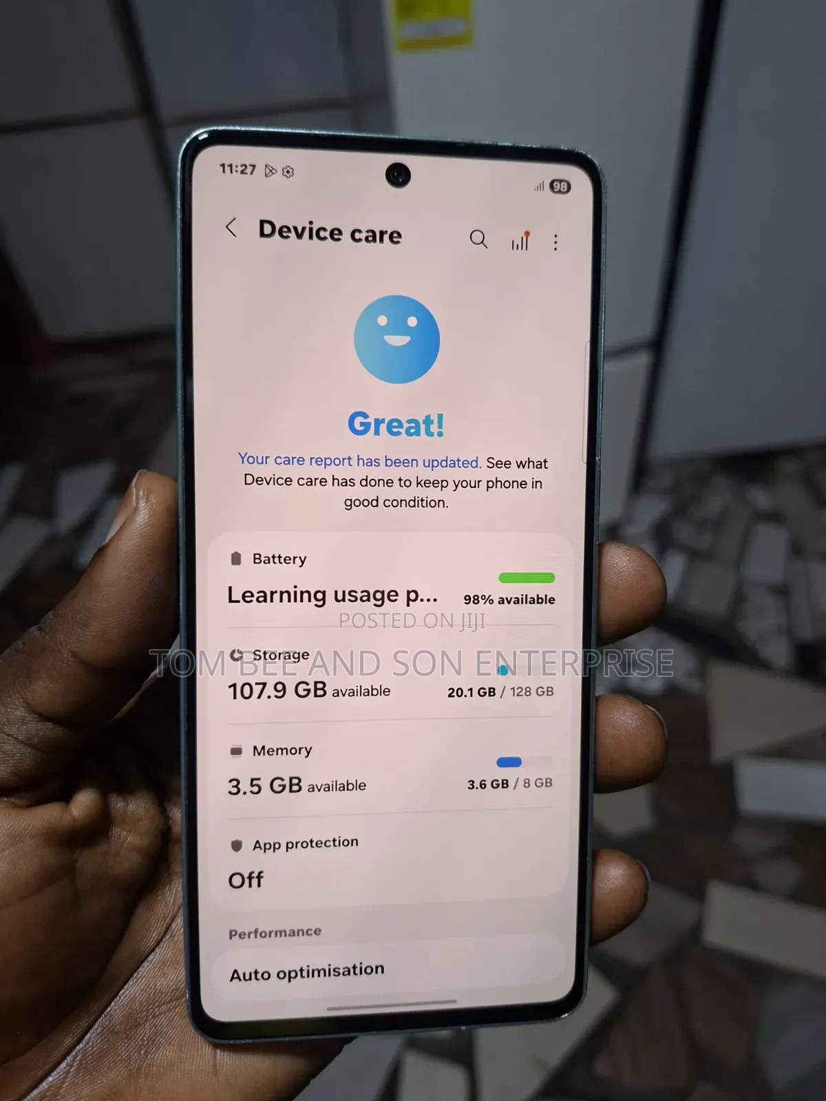 Samsung Galaxy A73 5G 128 GB Green