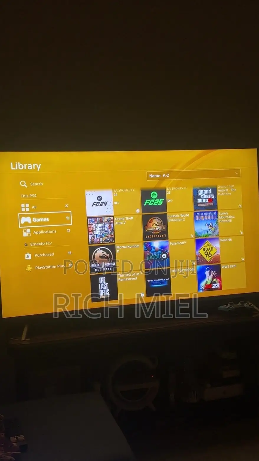 Sony PS4 Slim Console - 15 Games- Excellent Condition