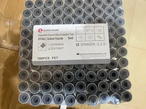 Plastic Sodium Fluoride Tube 5ml (Vacuum Blood Collection Tube)