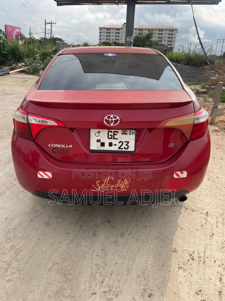 Toyota Corolla 2016 Red
