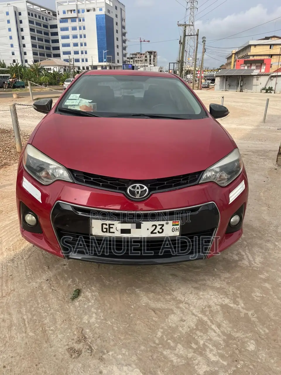 Toyota Corolla 2016 Red