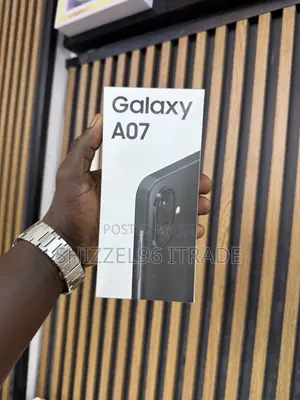 New Samsung Galaxy A07 128 GB Black