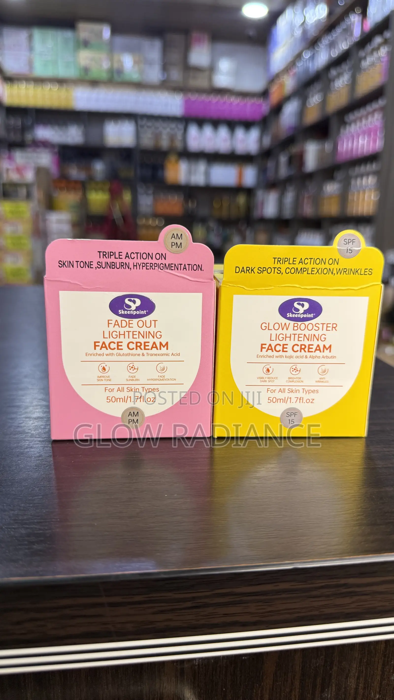 Skeenpoint Lightening Face Cream Duo