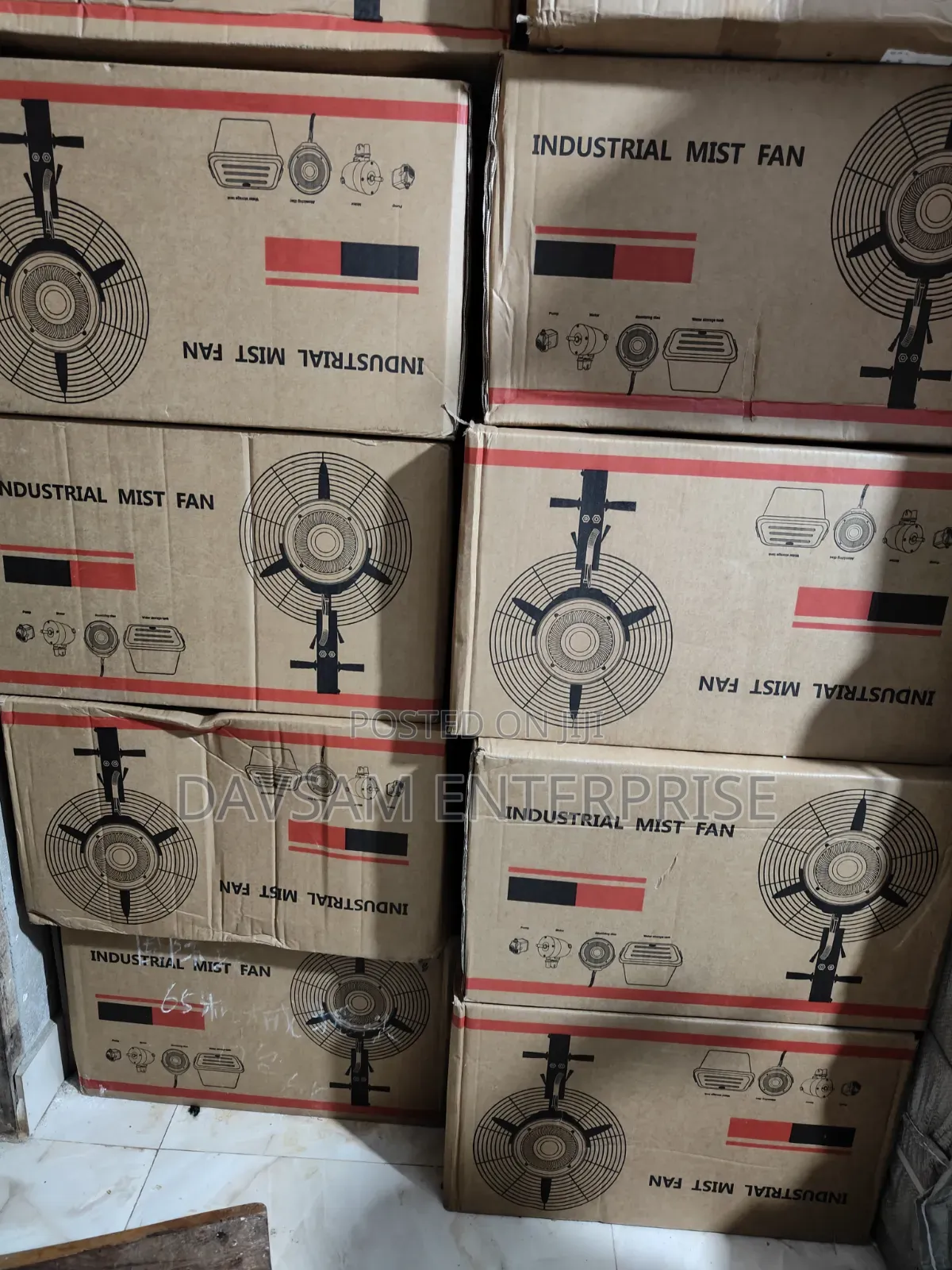 Industrial Mist or Water Fan 26inches