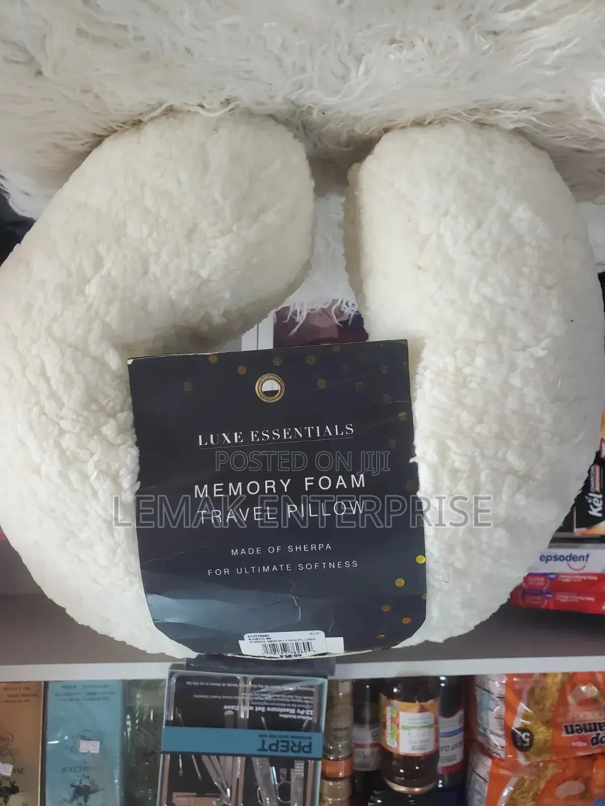 Memory Foam Fluffy Travel Pillow From USA