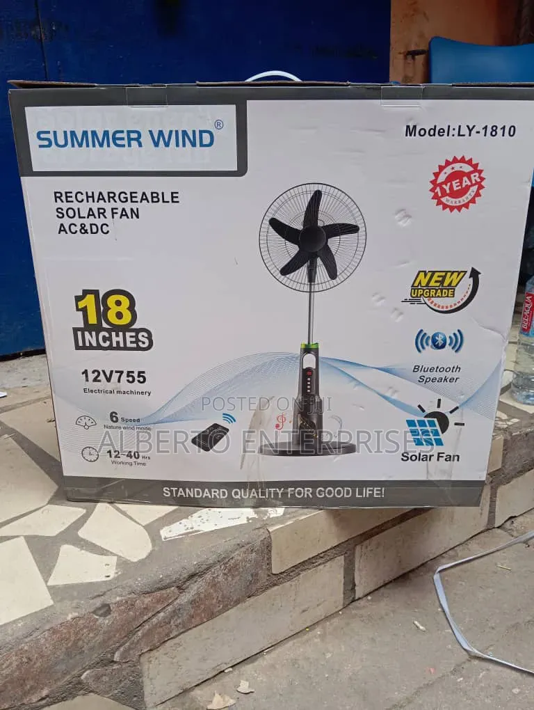 Summer Wind Rechargeable Solar Fun