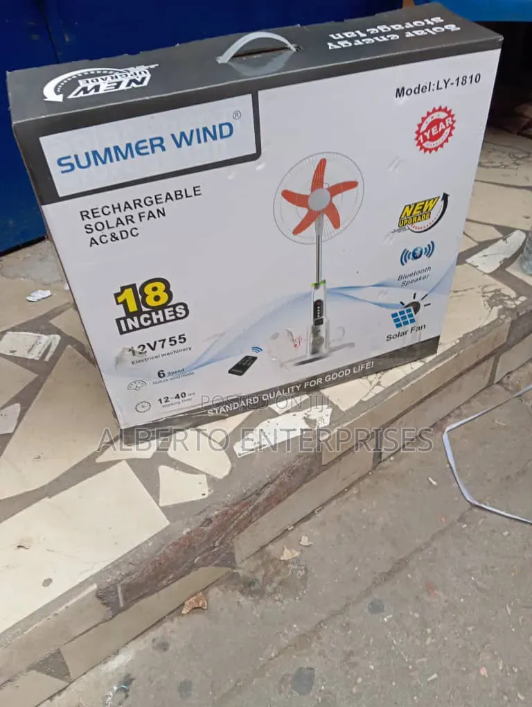 Summer Wind Rechargeable Solar Fun