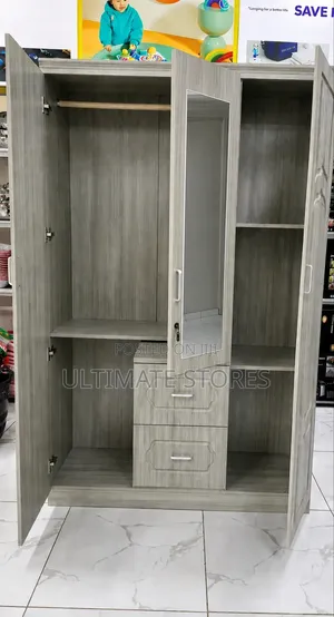 Foreign 3 in 1 Wardrobe( We Deliver for Free Within Accra)