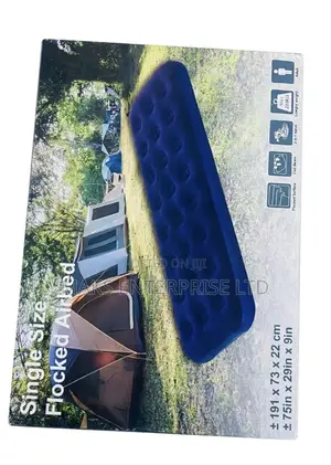 Single Sized Flocked Airbed
