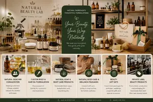 Natural Beauty Personal Care Product Formulation Manufacturing