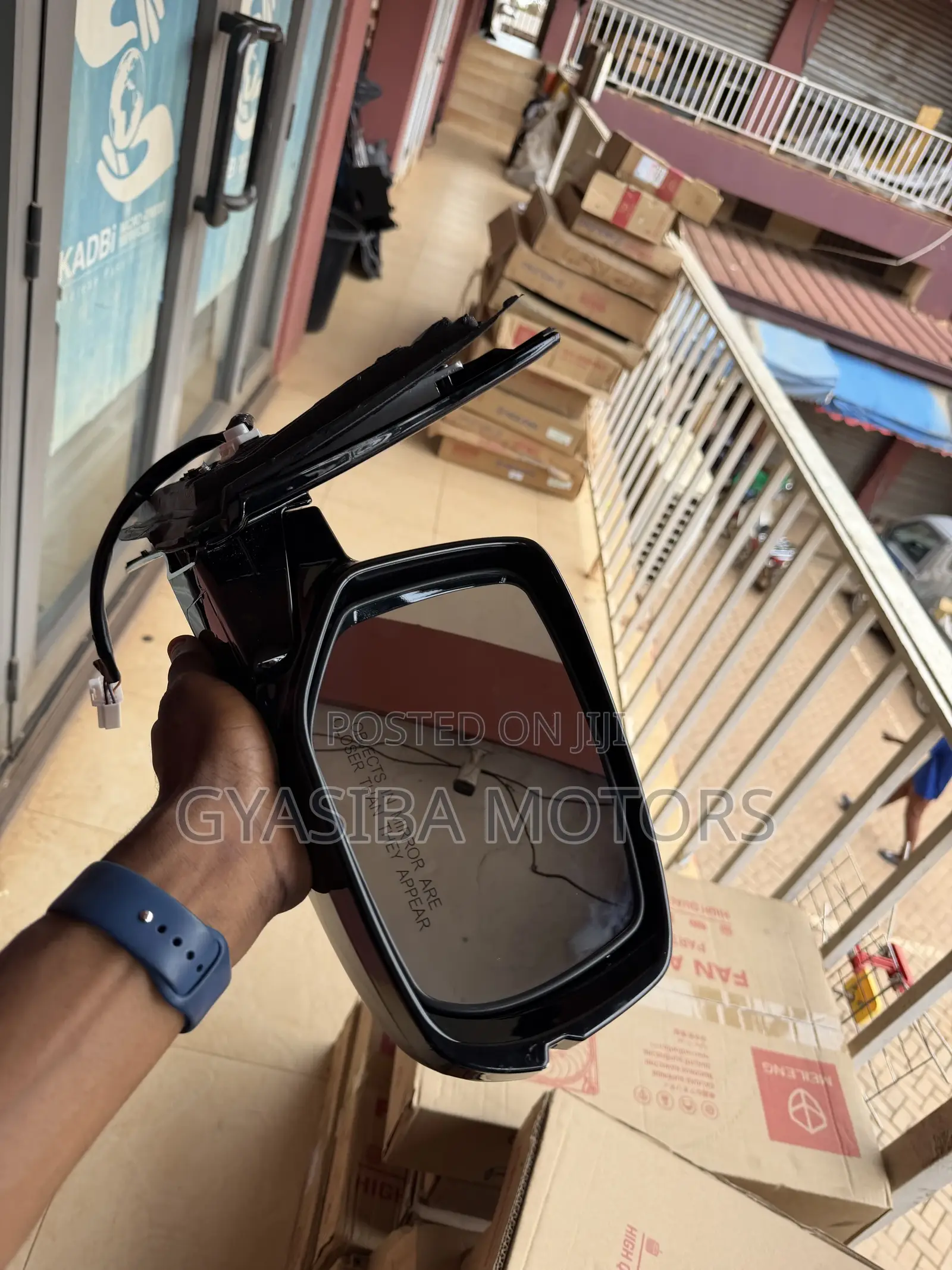 Honda Accord 2013 - 2016 Driving Mirror With Light