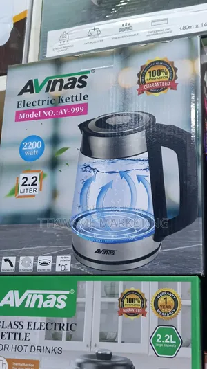Avinas Glass Kettle