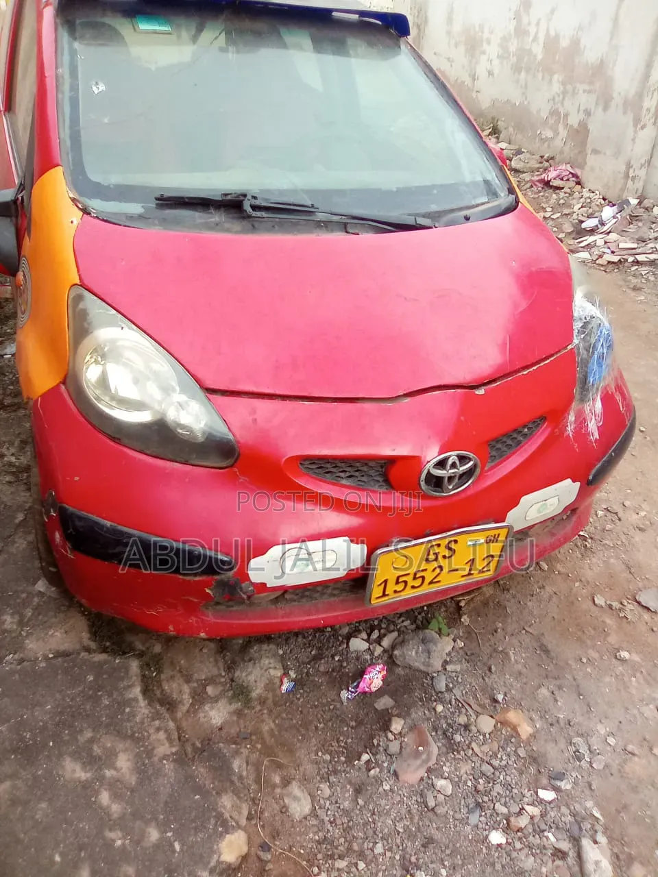 Toyota Aygo 2012 Red