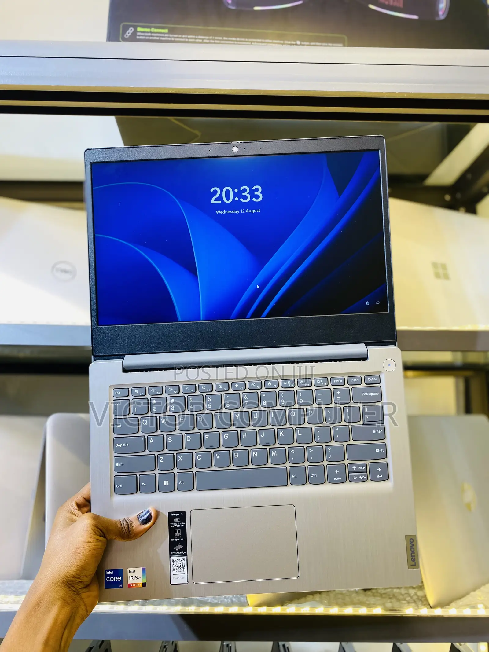 Laptop Lenovo Ideapad 3 8GB Intel Core i5 SSD 256GB