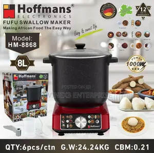 Hoffmans Fufu Swallow Maker – 8L