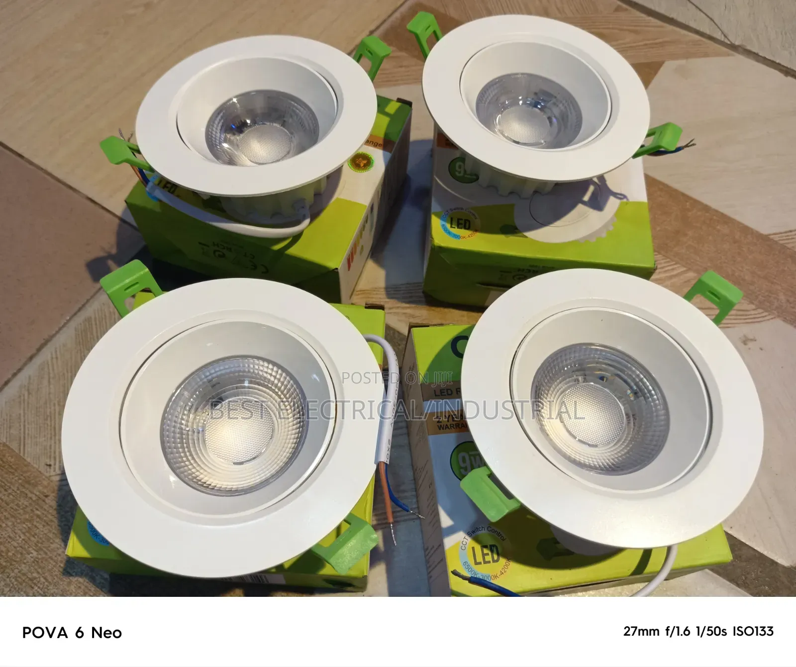 Ctorch Spots Light 9watt CCT Warm and White
