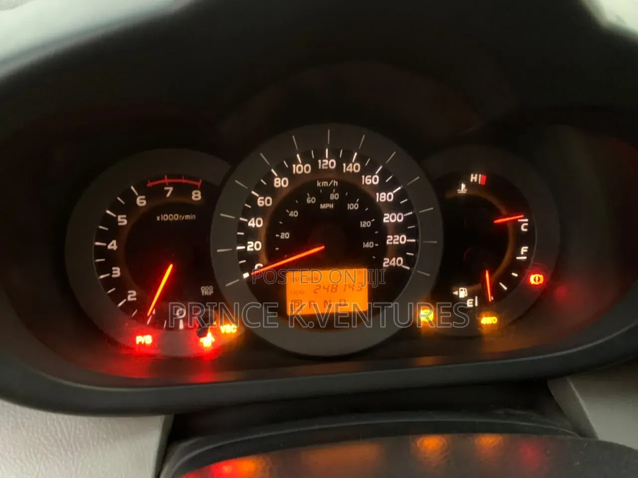 Toyota RAV4 2.5 4x4 2010 Gray