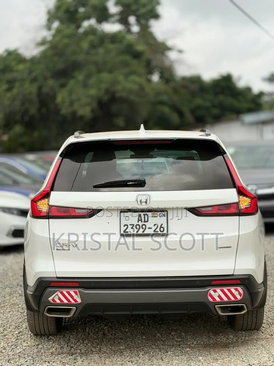 Honda CR-V EX 2WD w/o BSI 2023 White