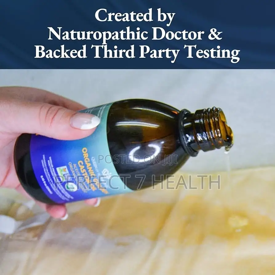 Queen of the Thrones, Organic Golden Castor Oil, Cold-Pressed, 250ml