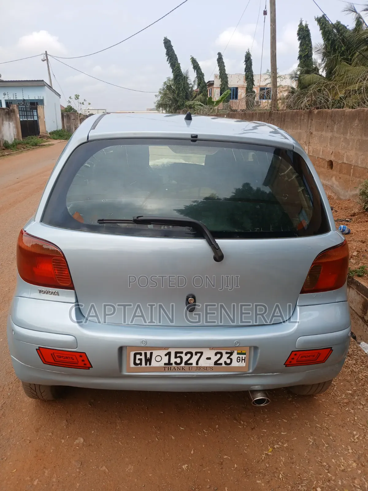 Toyota Yaris 2007 Blue