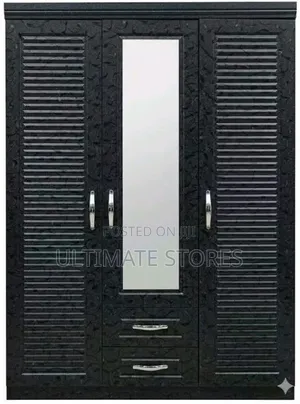 Classic Three-Door Wardrobe(free Delivery Within Accra)