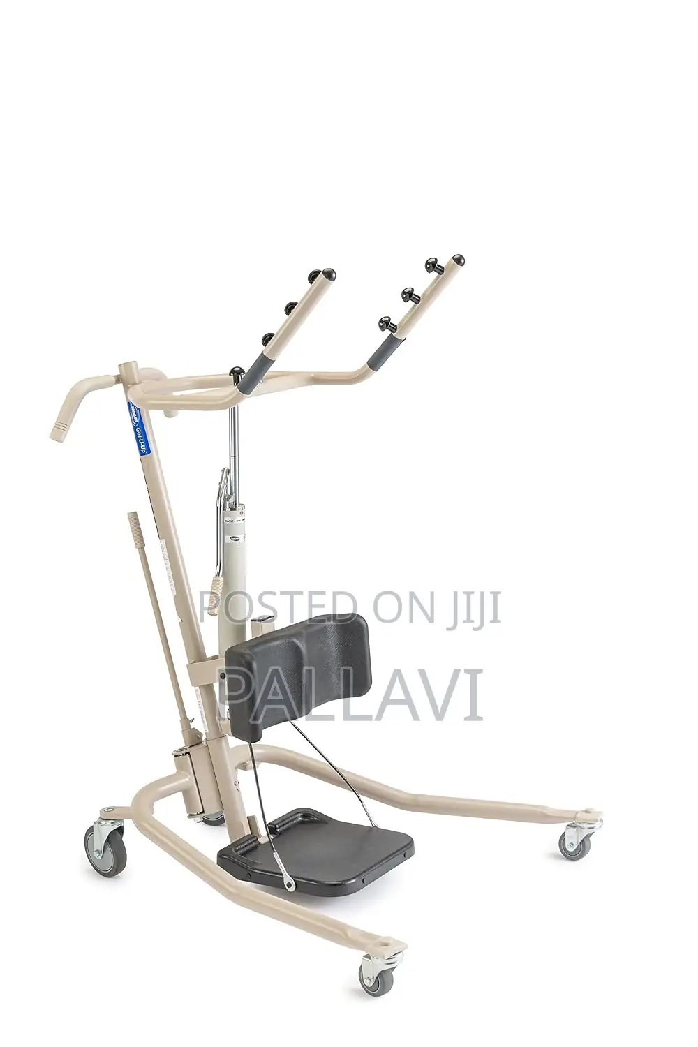 Invacare Get-U-Up Hydraulic Sit-to-Stand Patient Lift, 350 Lb. Weight