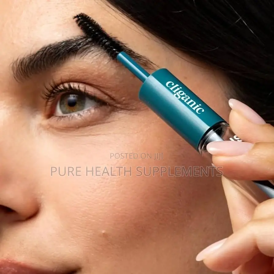 Cliganic, Organic Castor Oil, Hexane Free, Lash Brow Set, 120ml