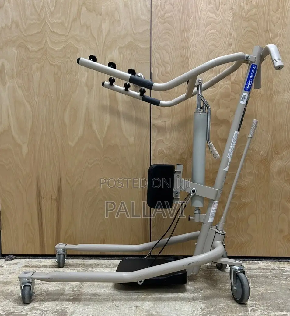 Invacare Get-U-Up Hydraulic Sit-to-Stand Patient Lift, 350 Lb. Weight