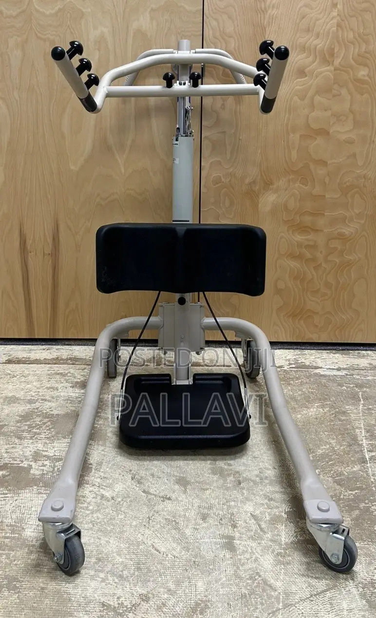 Invacare Get-U-Up Hydraulic Sit-to-Stand Patient Lift, 350 Lb. Weight