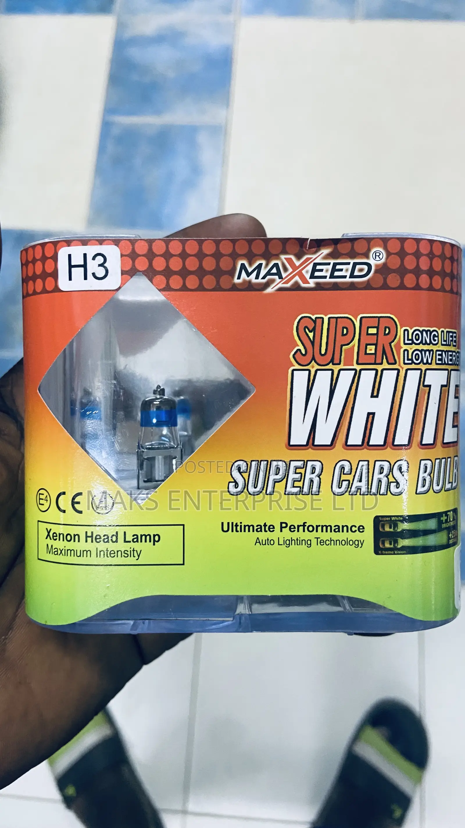 Super White Car Light Bulb