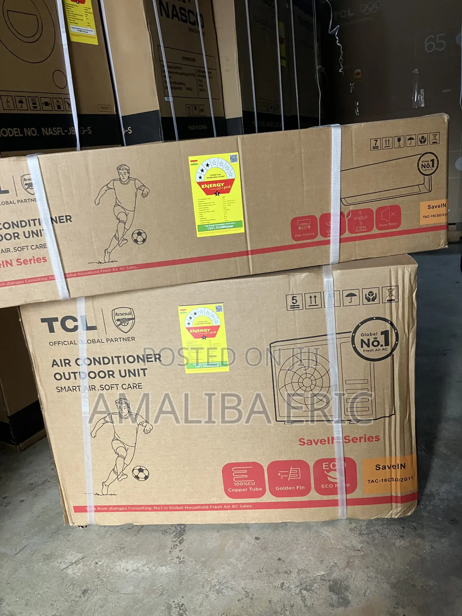 Reliable TCL 2.0hp Split AC -Efficient Cooling