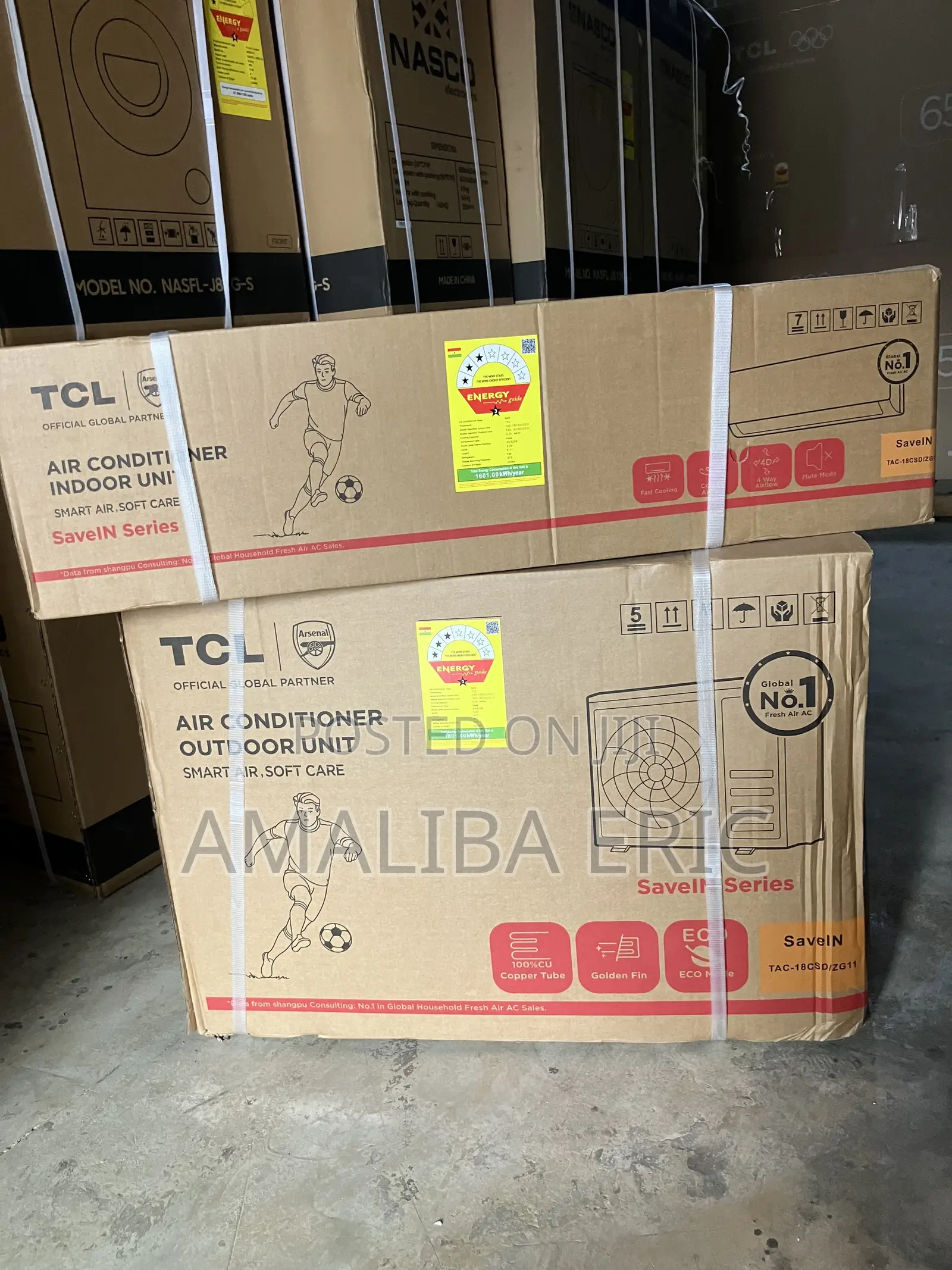 Reliable TCL 2.0hp Split AC -Efficient Cooling