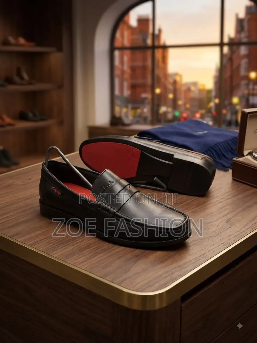 Men's Leather Loafers Shoe