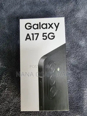 New Samsung Galaxy A17 5G 256 GB Black