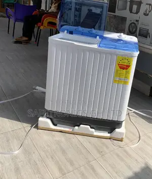 Newly Approved Nasco Washing Machine Semi Automatic 8 Kg White