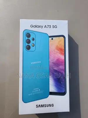 New Samsung Galaxy A73 5G 256 GB Black