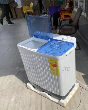 Try Lastest Nasco Washing Machine Semi Automatic 8 Kg White