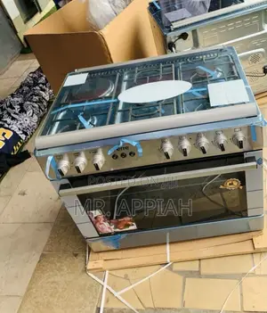 Choose Classic Ferre 60x90cm Glass Lid 4 Gas + 1 Electric Cooker
