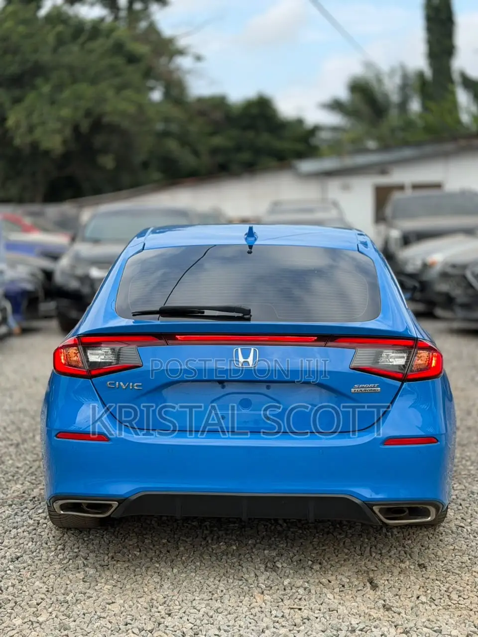 New Honda Civic Sport CVT 2023 Blue