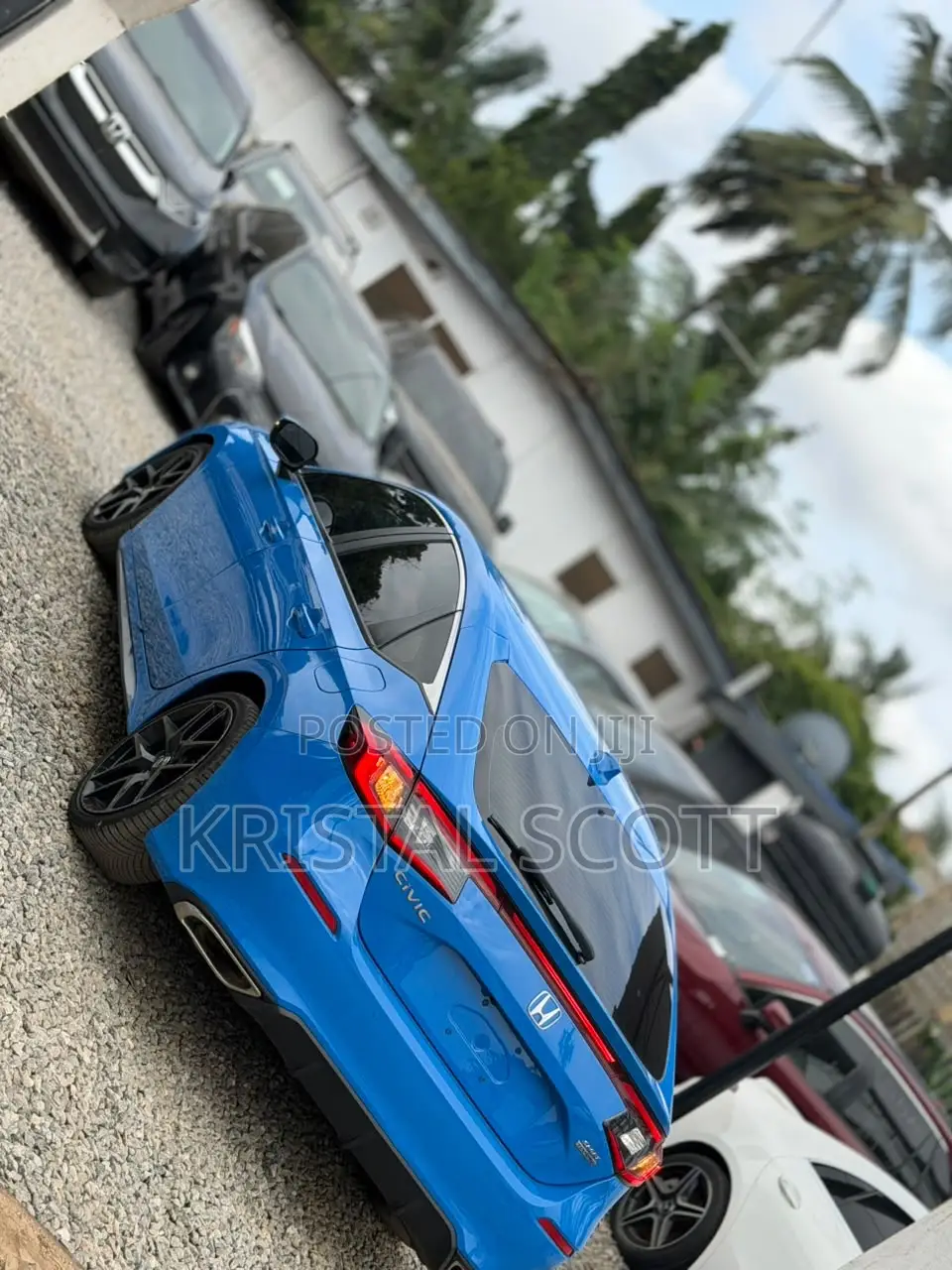 New Honda Civic Sport CVT 2023 Blue