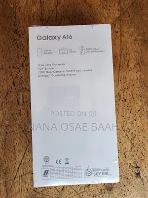 New Samsung Galaxy A16 5G 256 GB Black