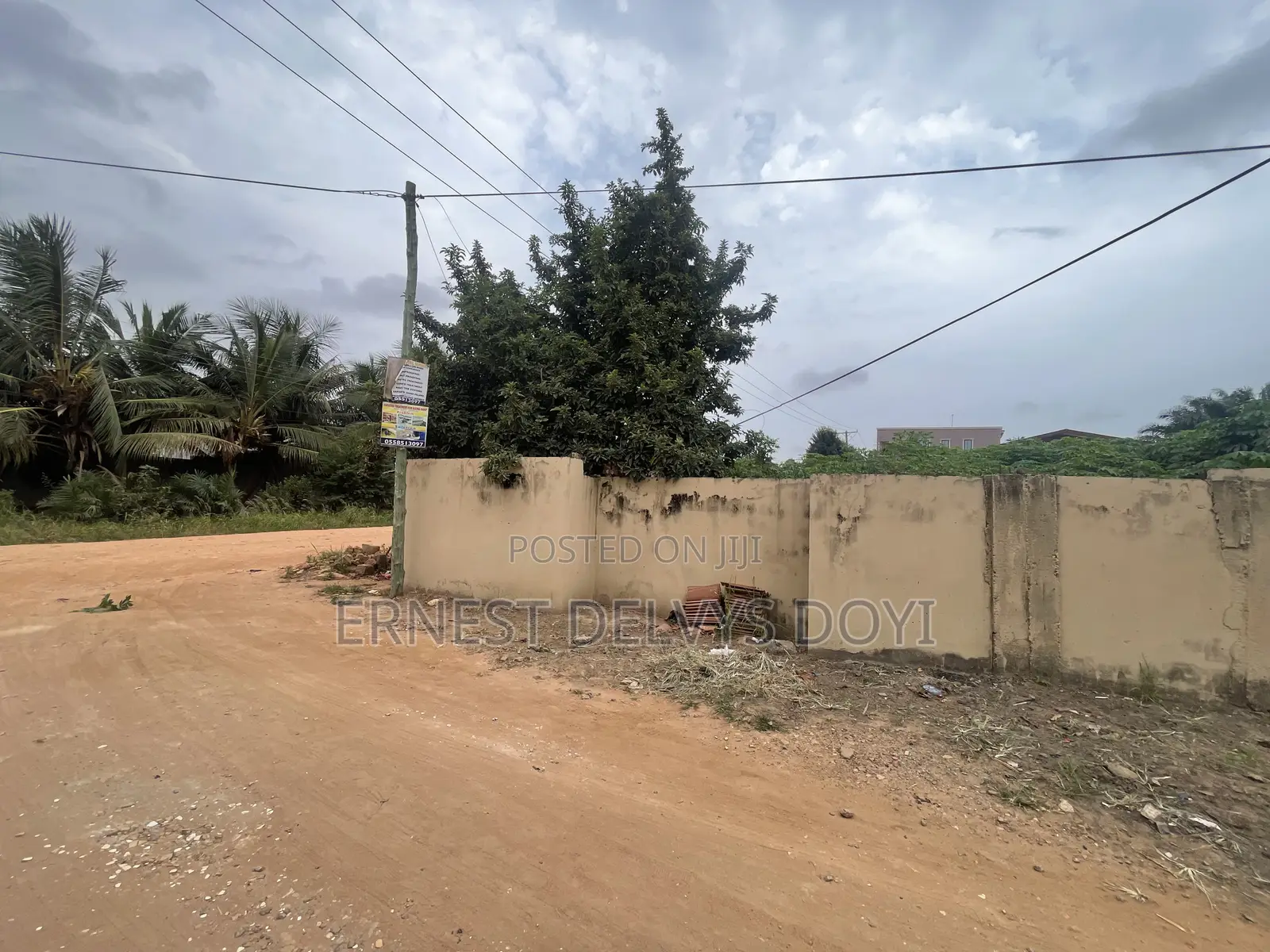 100ft by 100ft Titled Land at Pantang Junction