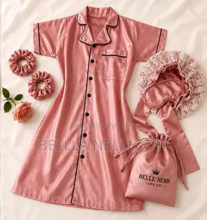 Chantilly Luxe Satin Sleep Set – Bonnet, Sleep Mask Scrunchies