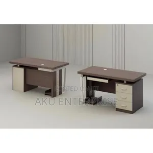 1.4m Modern Staff Computer Desk With Cabinet